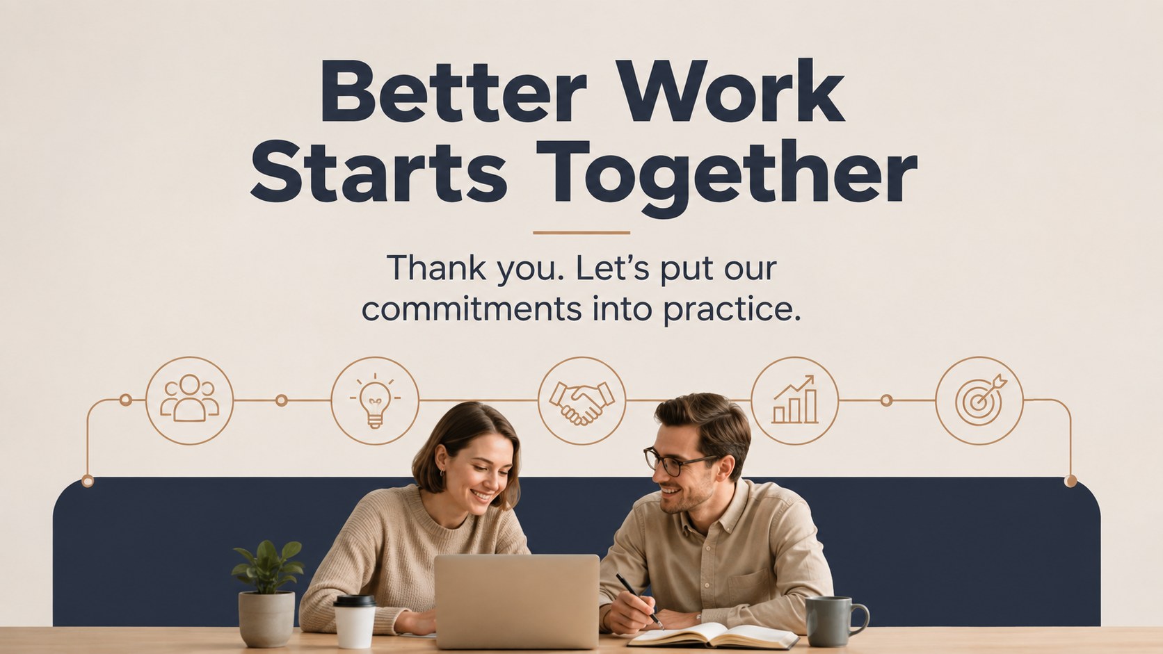 Employee Collaboration Workshop Theme presentation template, slide 15