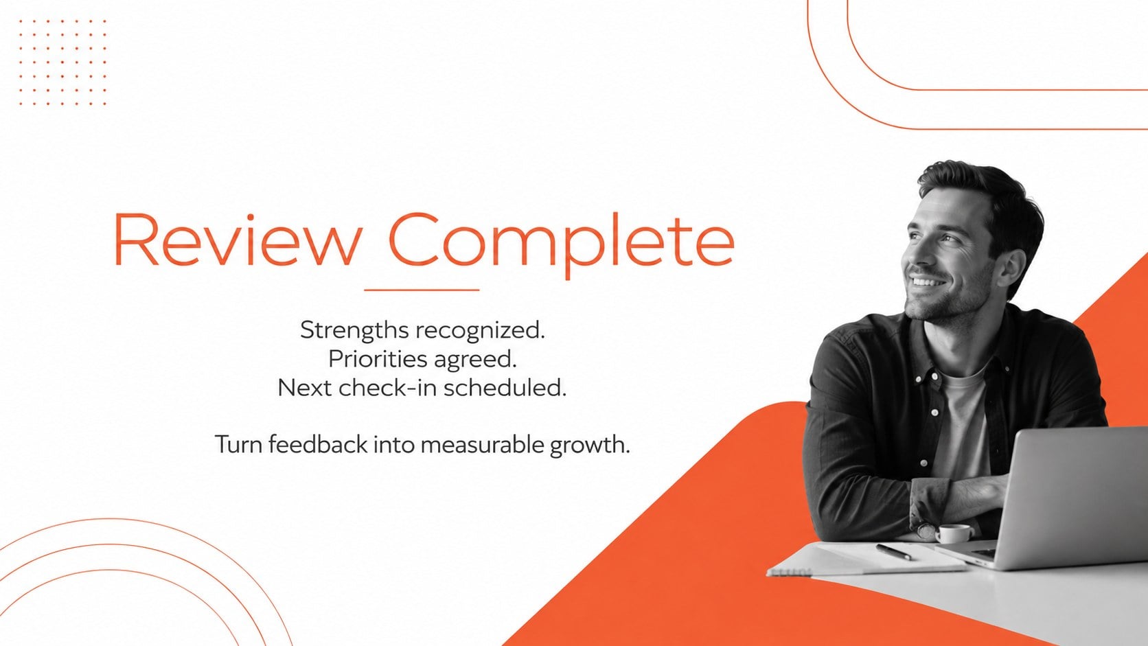 Employee Competency Review Deck presentation template, slide 15
