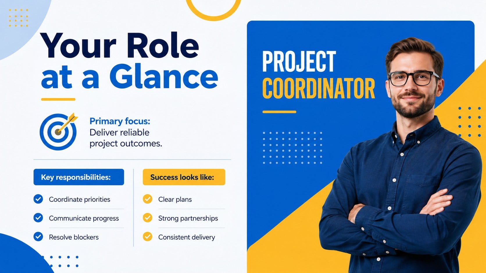 Employee Onboarding Welcome Deck presentation template, slide 8