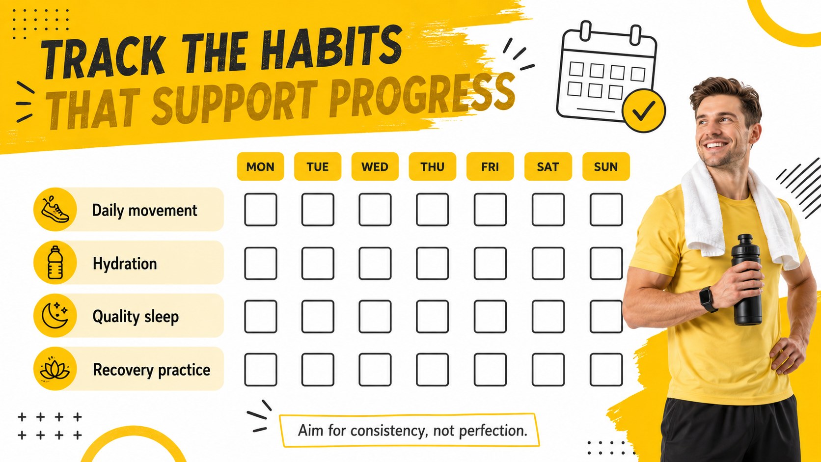 Energizing Fitness Program Workshop Deck presentation template, slide 10