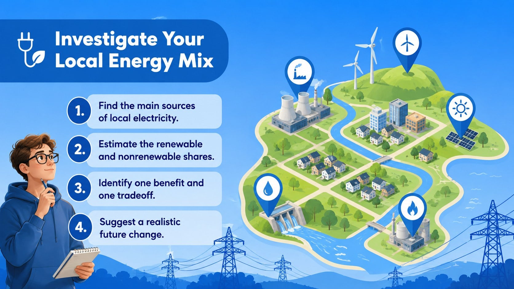 Energy Resources Classroom Slides for Grades 6-8 presentation template, slide 12
