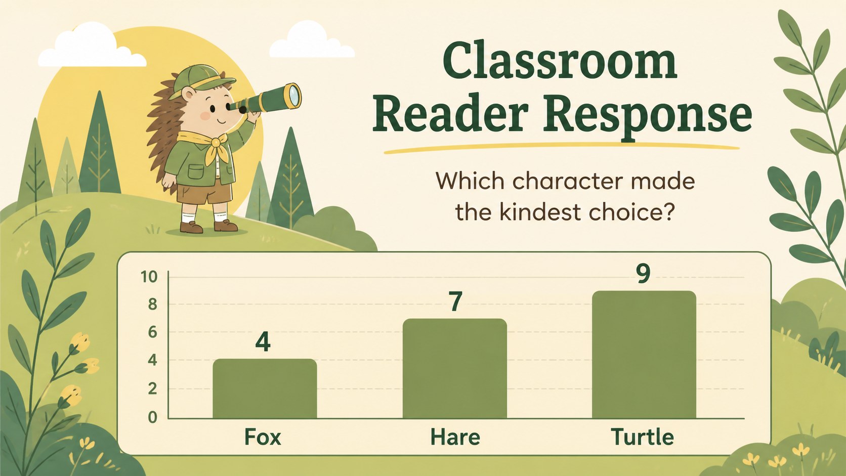 Fable Lesson Storytelling Slides presentation template, slide 14