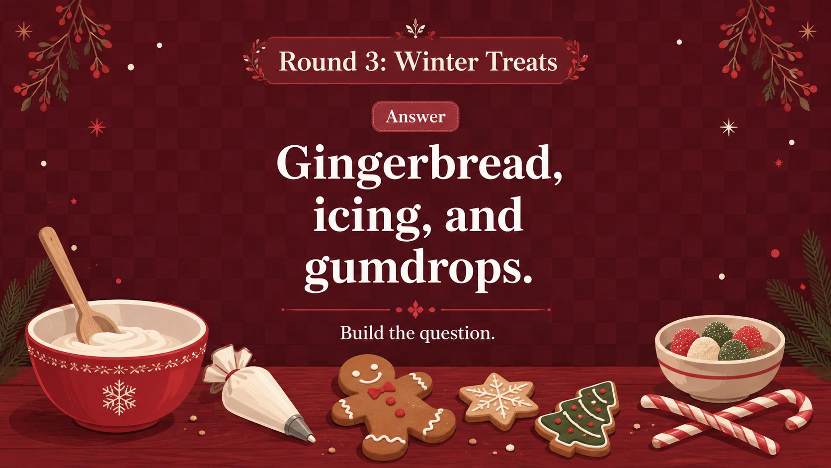 Modelo de apresentação Quiz natalino: qual é a pergunta?, slide 9