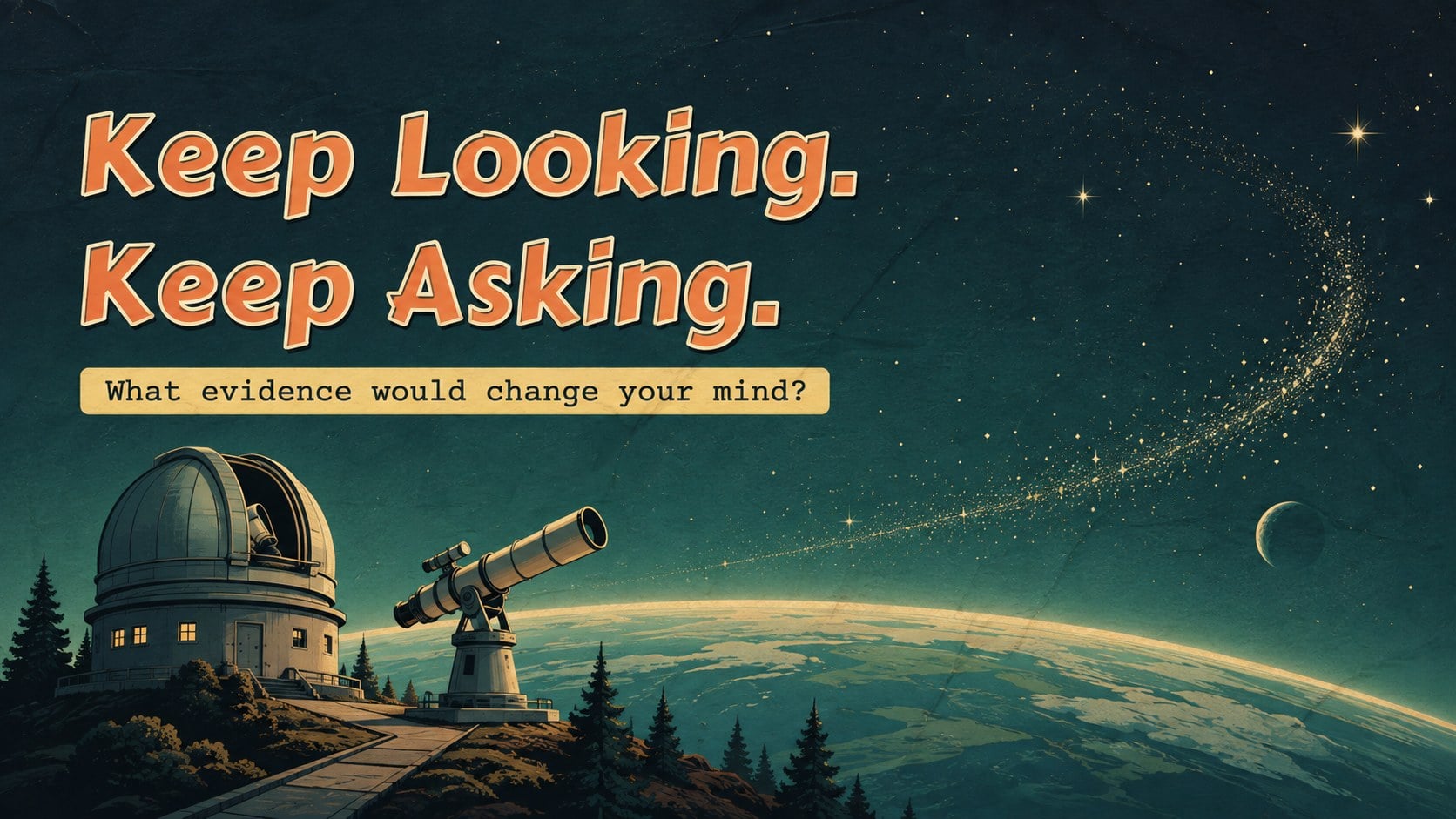 Flying Saucer History Lesson Deck presentation template, slide 15
