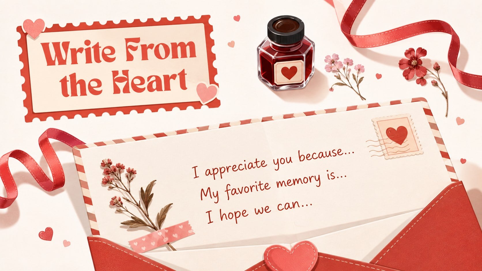 French Valentine Traditions Presentation presentation template, slide 12
