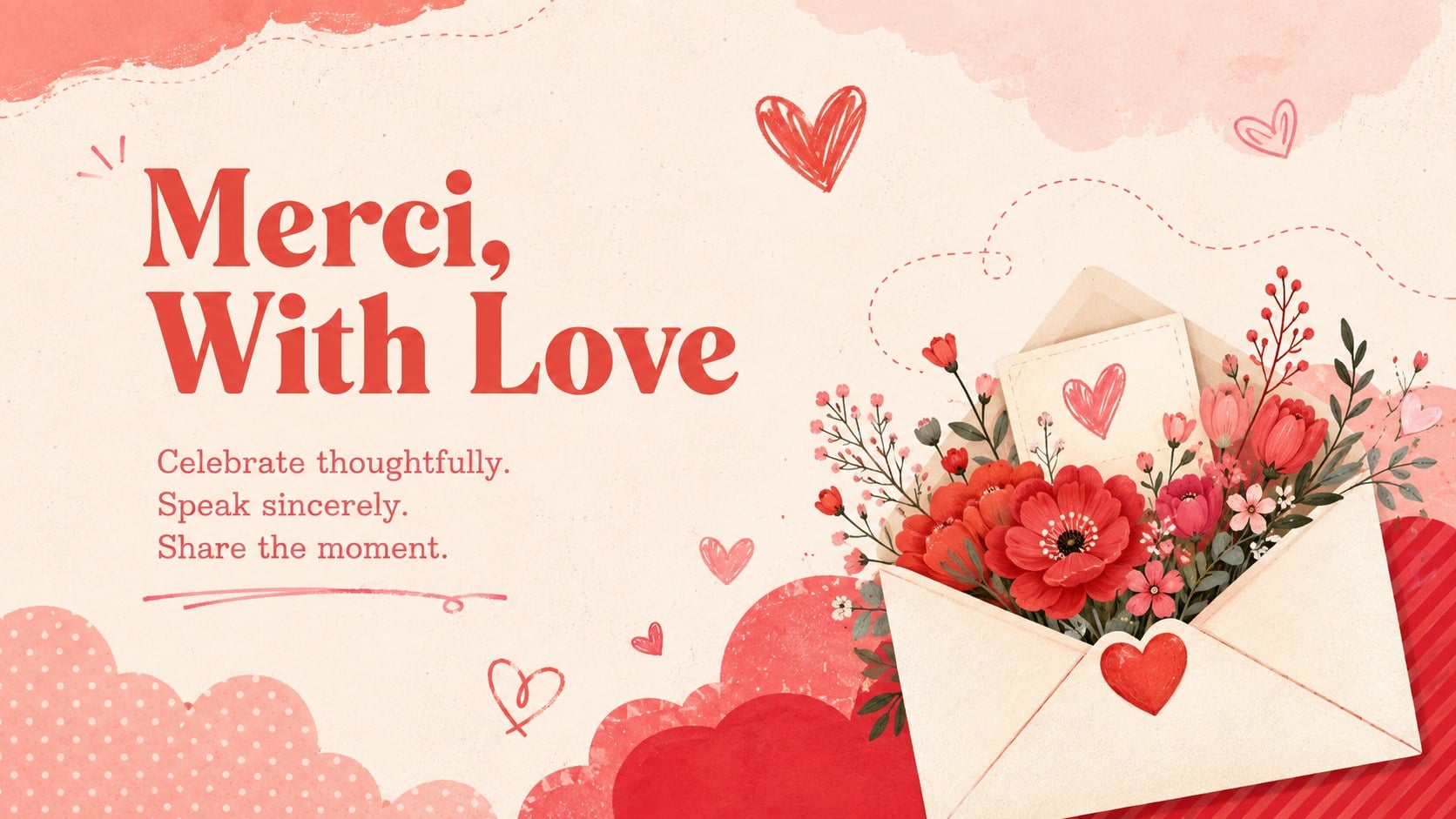French Valentine Traditions Presentation presentation template, slide 15