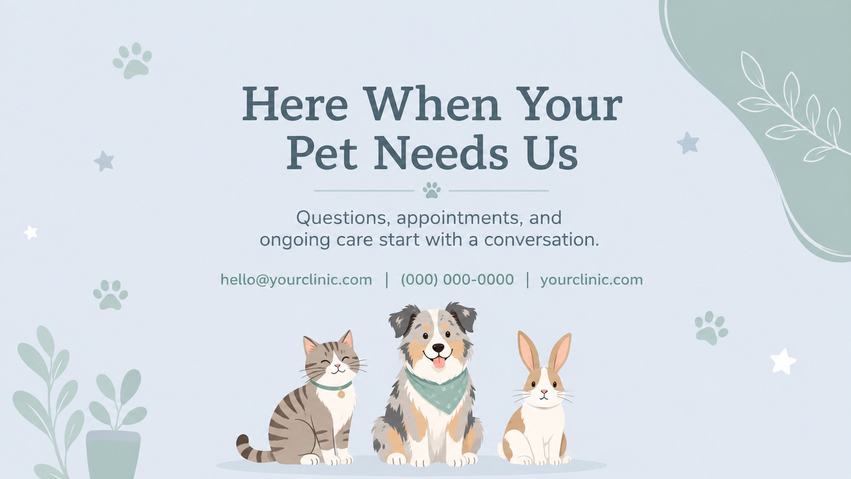 Friendly Veterinary Practice Slides presentation template, slide 15