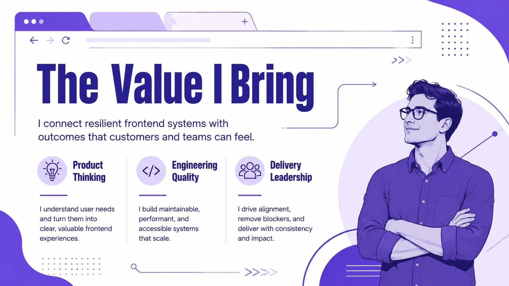 Frontend Engineering Case Study Deck presentation template, slide 14