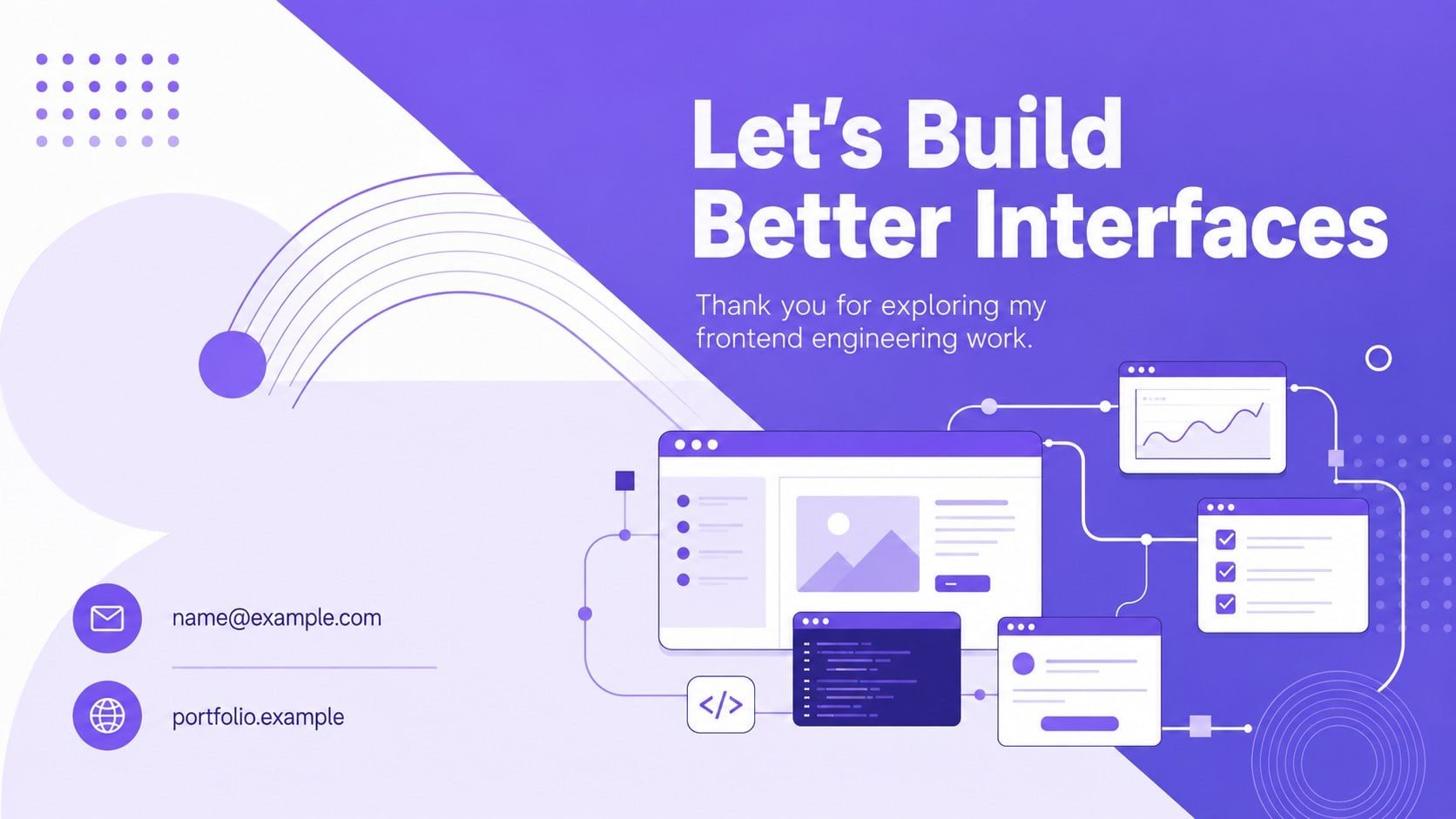 Frontend Engineering Case Study Deck presentation template, slide 15