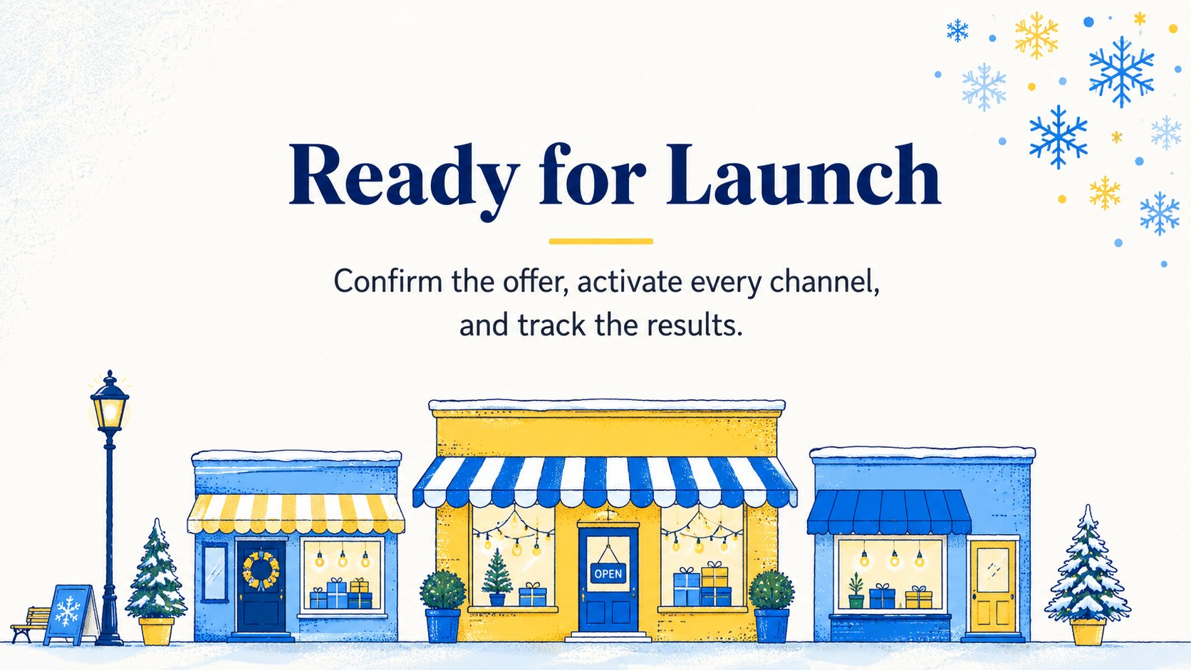 Frosty Retail Promotion Campaign Deck presentation template, slide 16