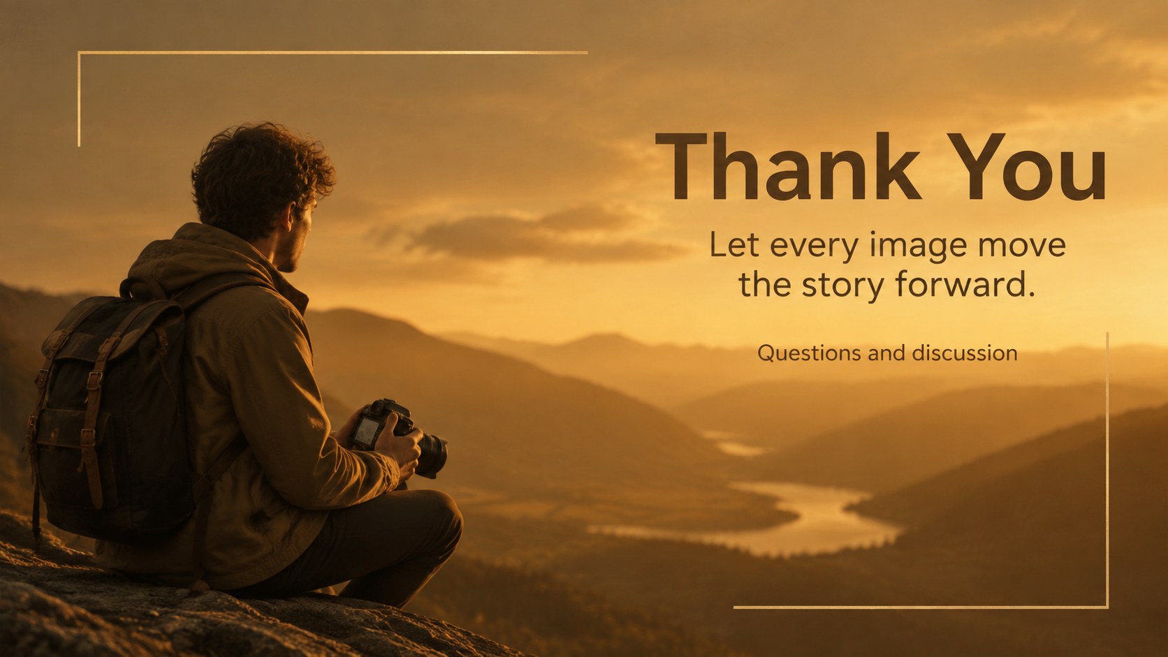 Full-Bleed Photography Portfolio Slides presentation template, slide 16