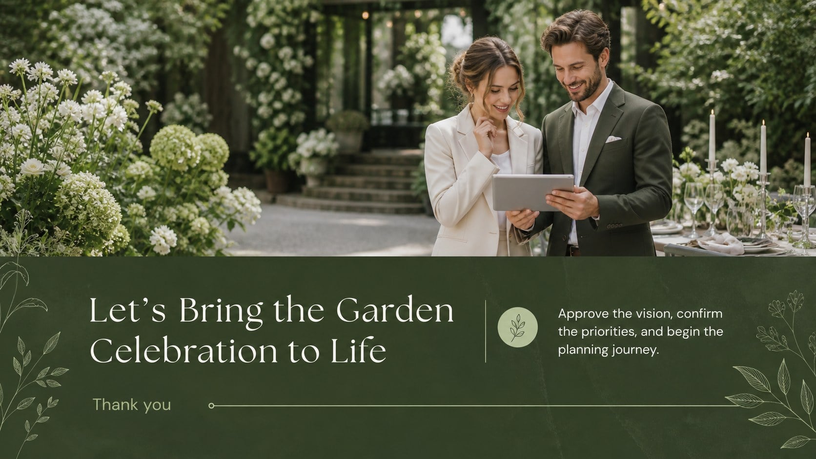 Modelo de apresentação Proposta de Casamento ao Ar Livre, slide 15