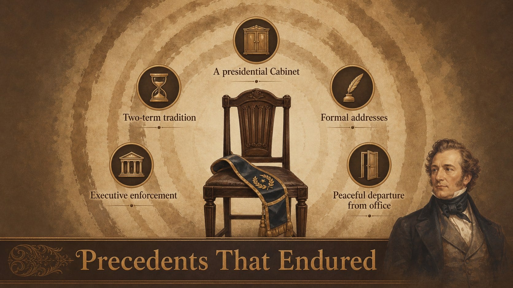 Modelo de apresentação Administração Inicial de George Washington, slide 11
