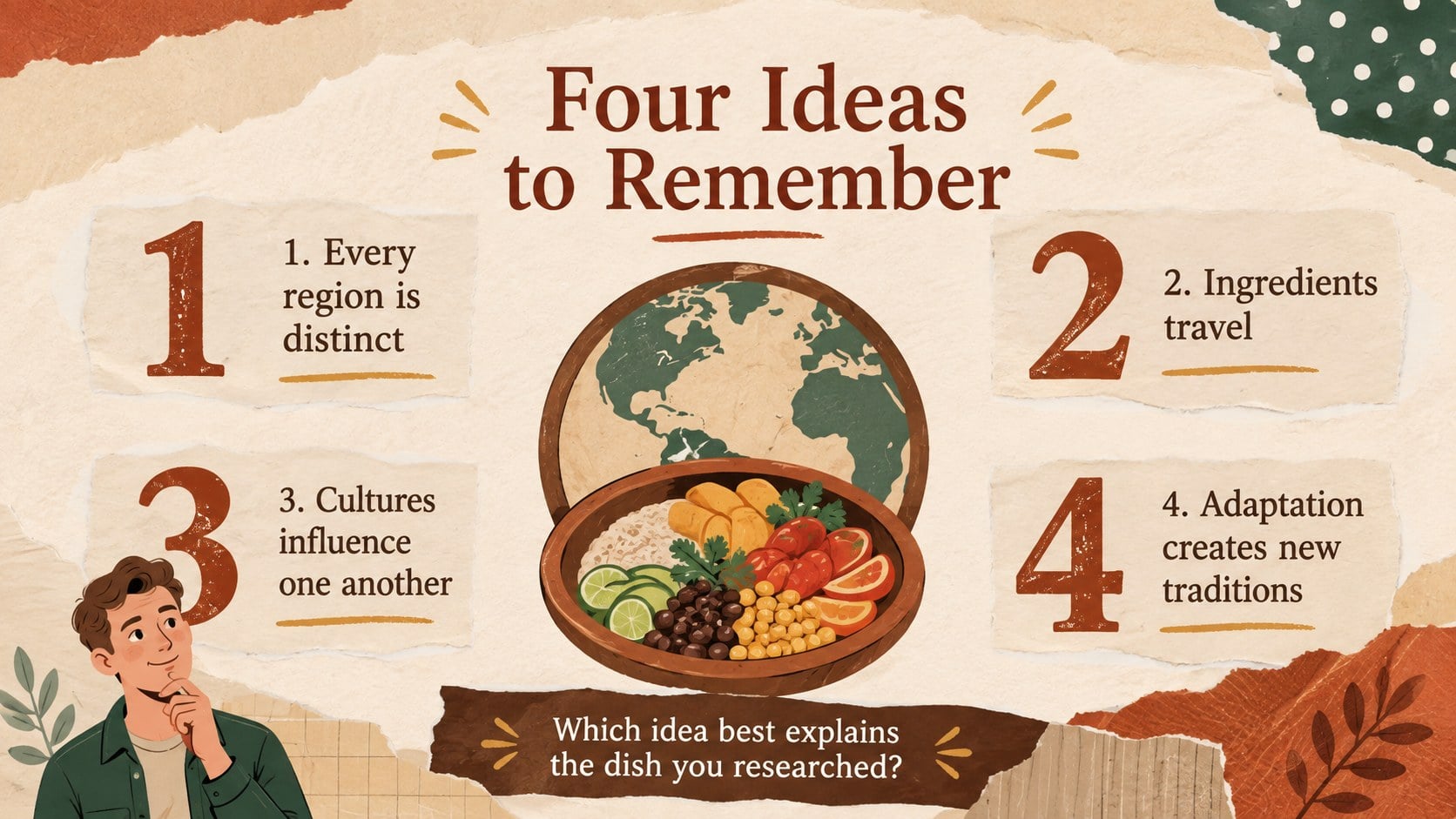Global Hispanic Food Culture Lesson Deck presentation template, slide 14