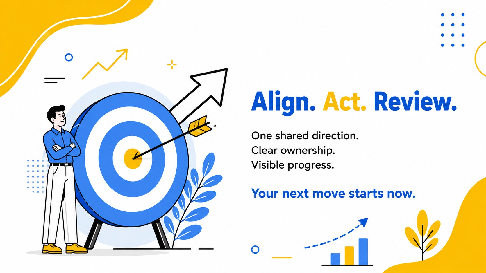 Goal Alignment Roadmap Slides presentation template, slide 16