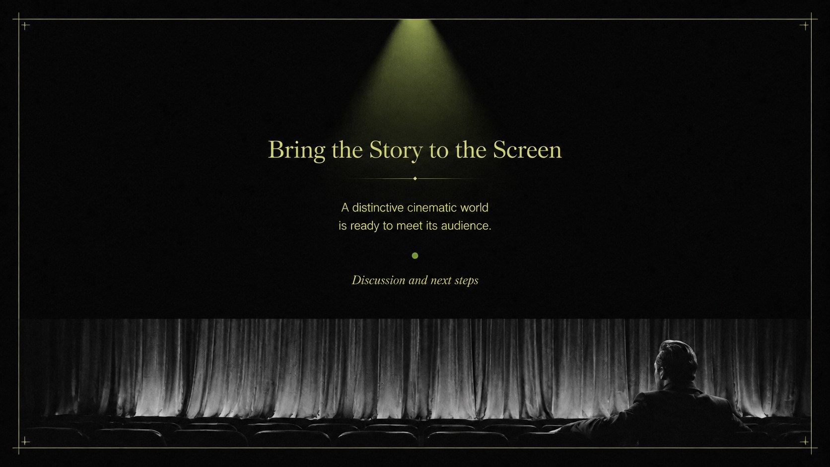 Modelo de apresentação Narrativa Cinematográfica da Era de Ouro, slide 15