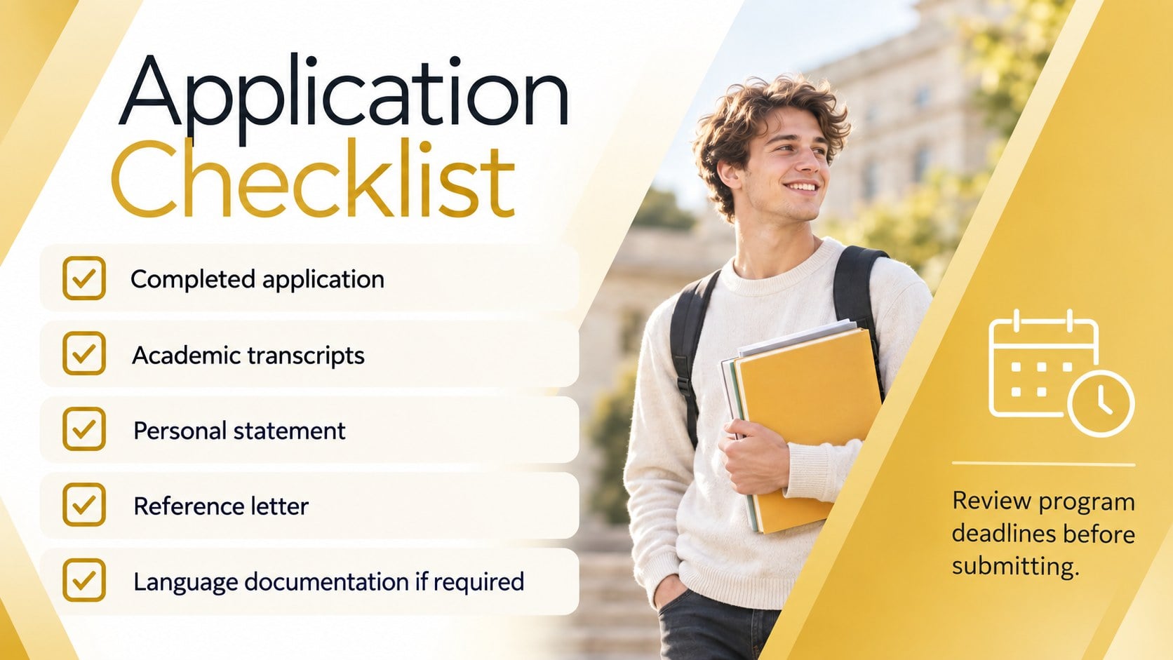 Golden Gradient College Prospectus presentation template, slide 14