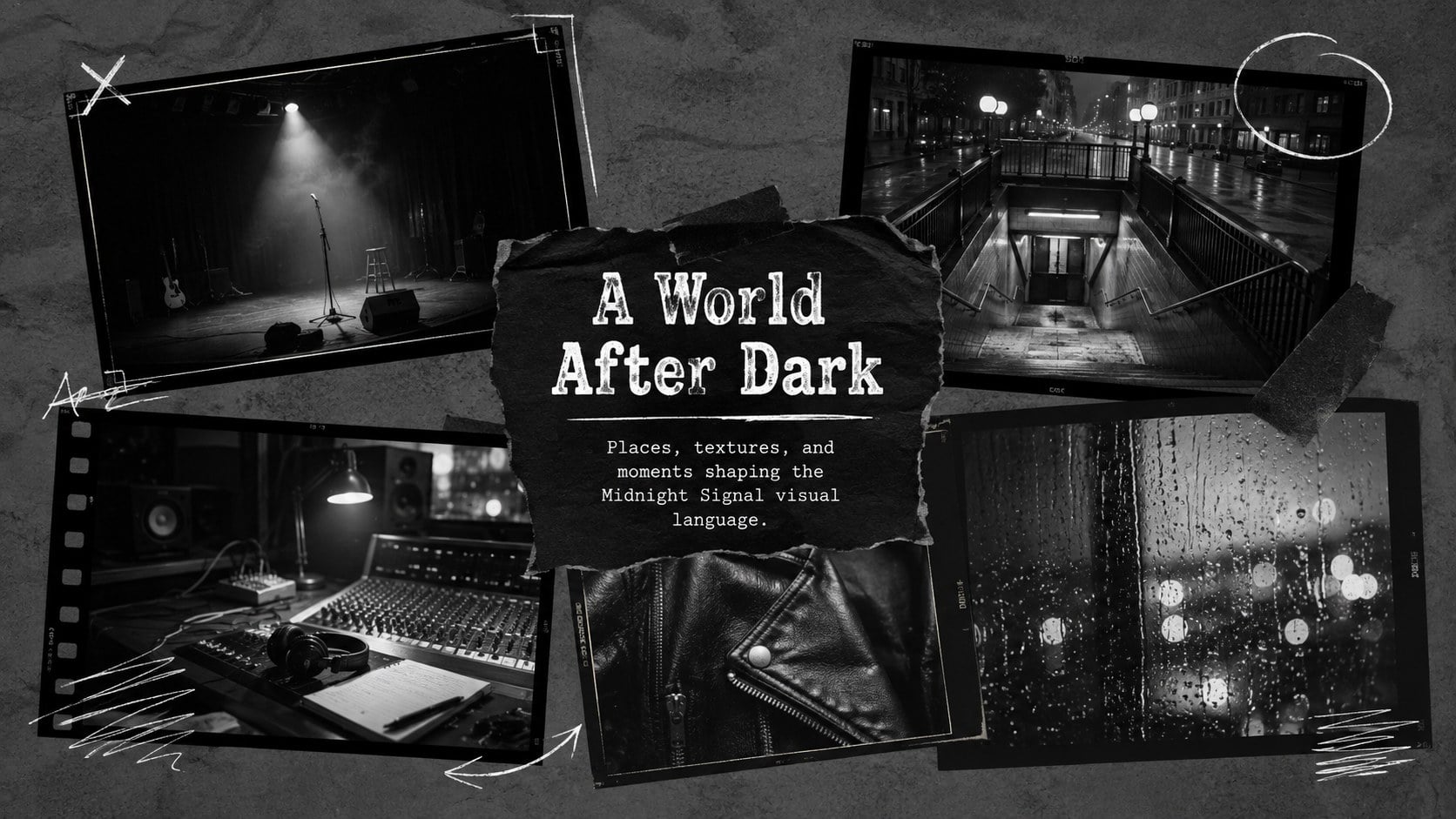 Gothic Zine Presentation Theme presentation template, slide 11