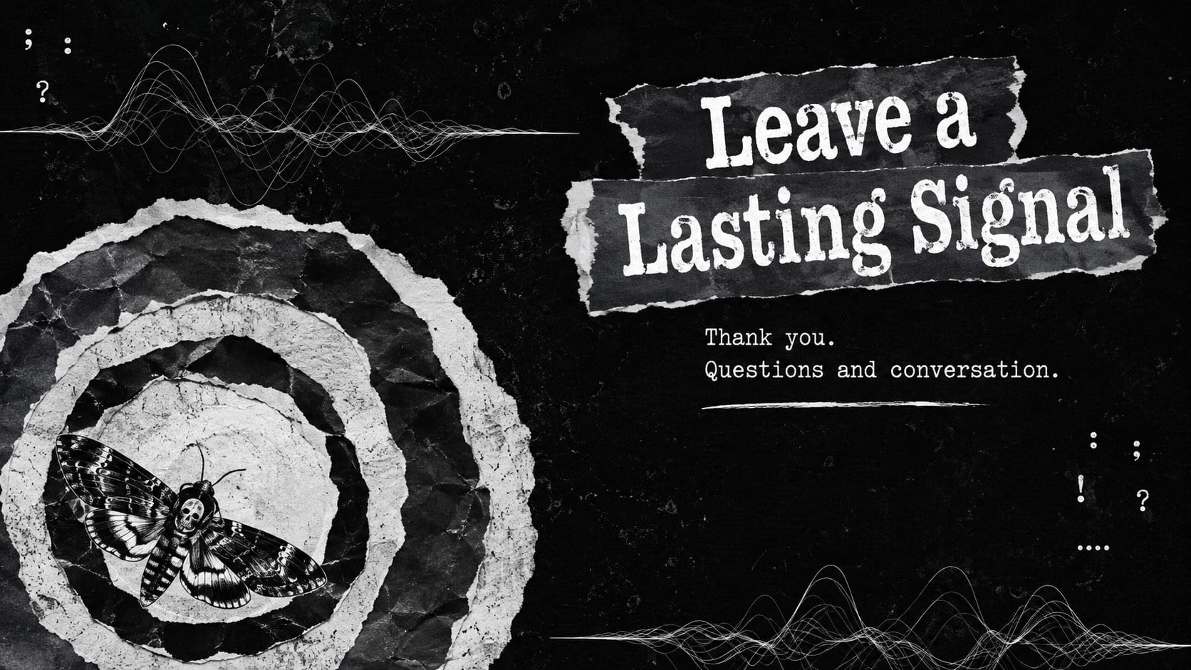 Gothic Zine Presentation Theme presentation template, slide 15