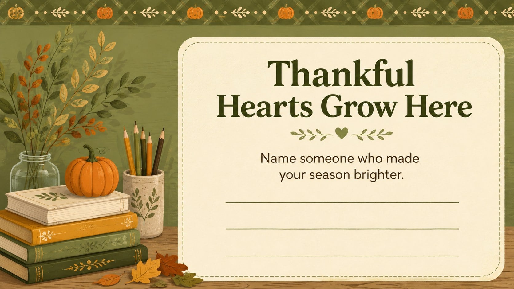 Harvest Gratitude Poster Slides presentation template, slide 4