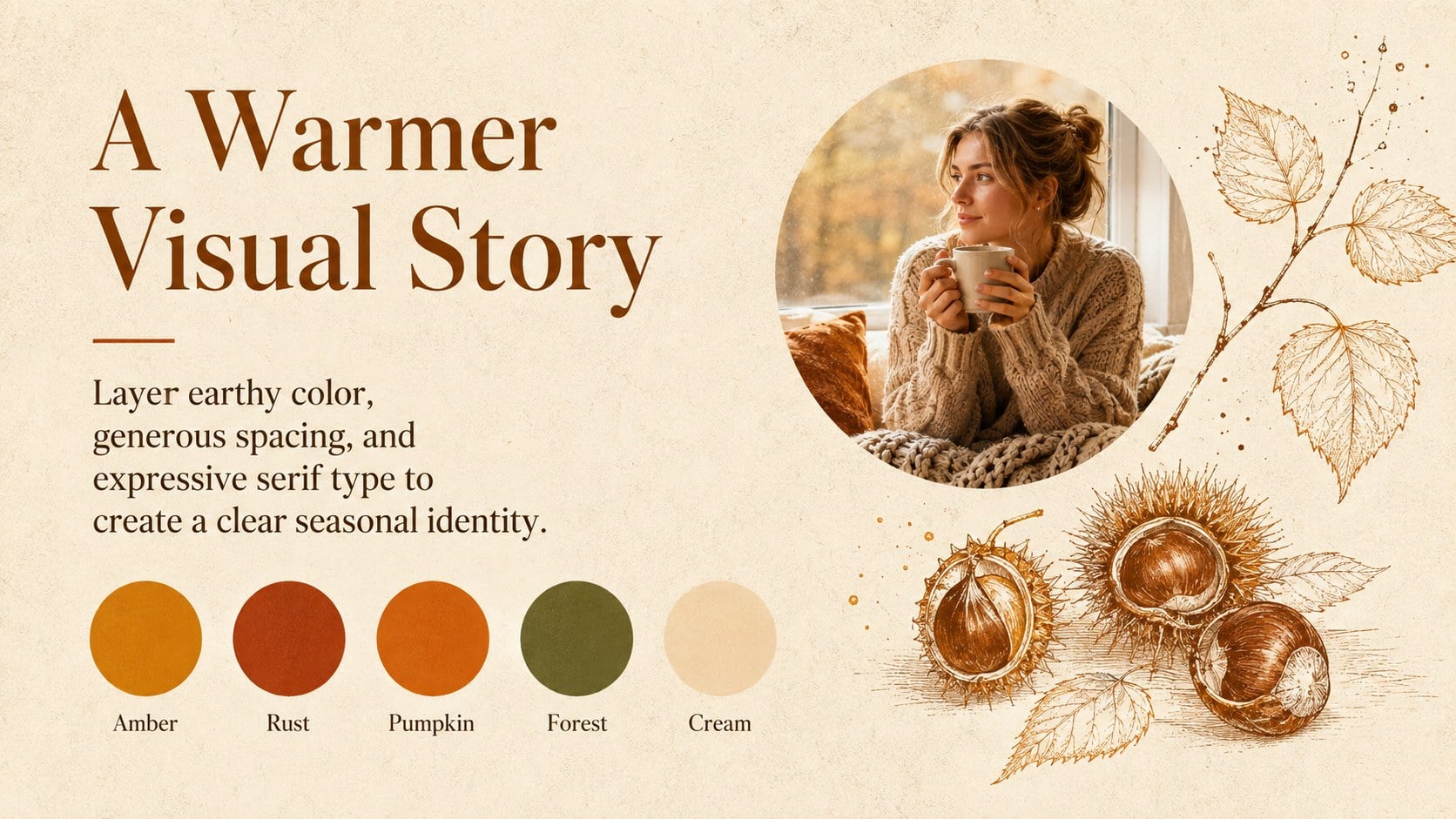 Harvest Season Presentation Theme presentation template, slide 3