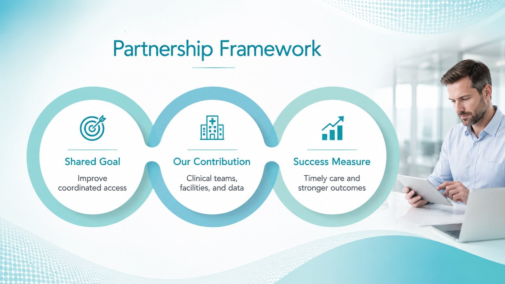 Healthcare Center Profile Slides presentation template, slide 13