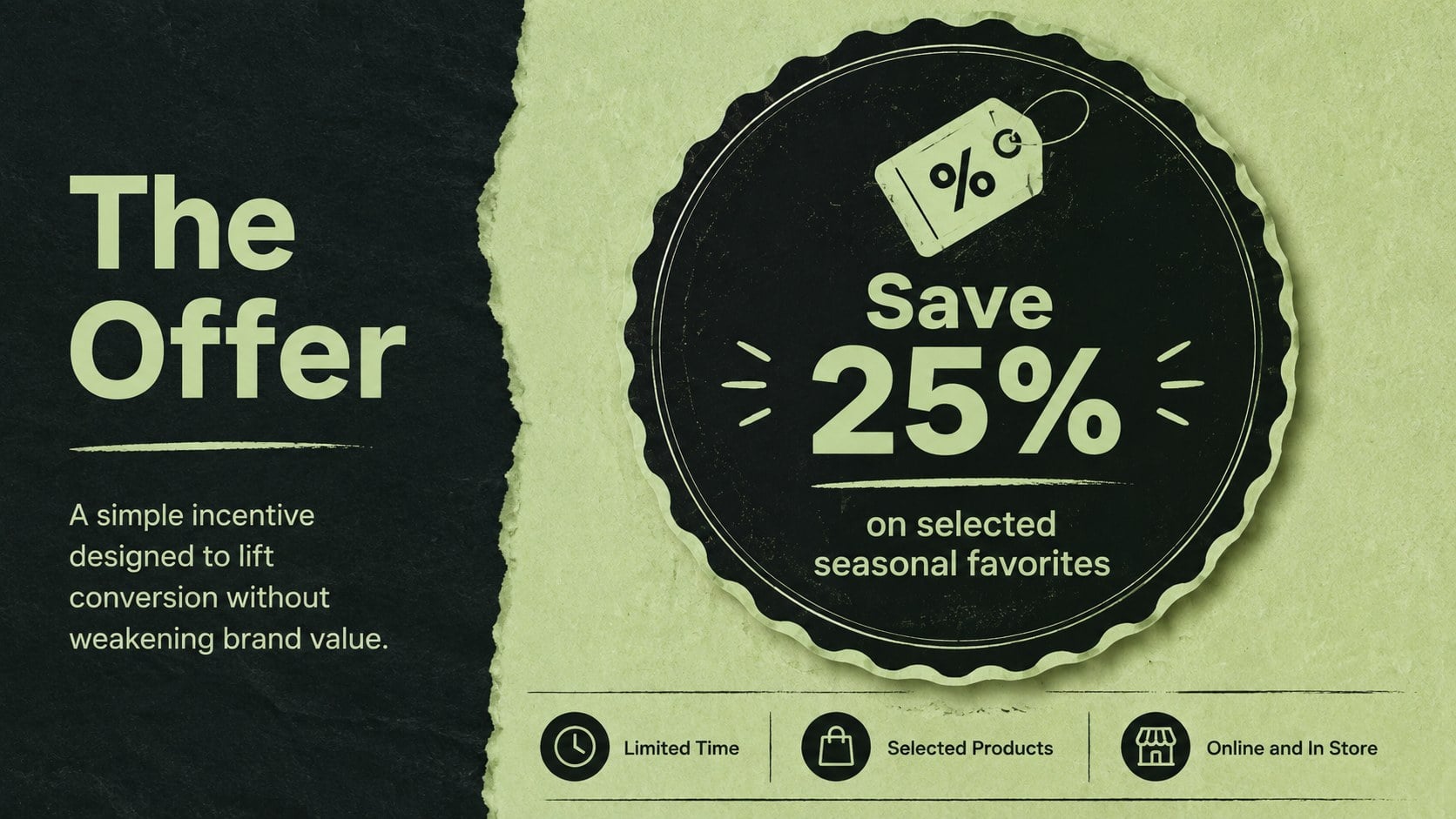 Holiday Retail Campaign Pitch Deck presentation template, slide 7