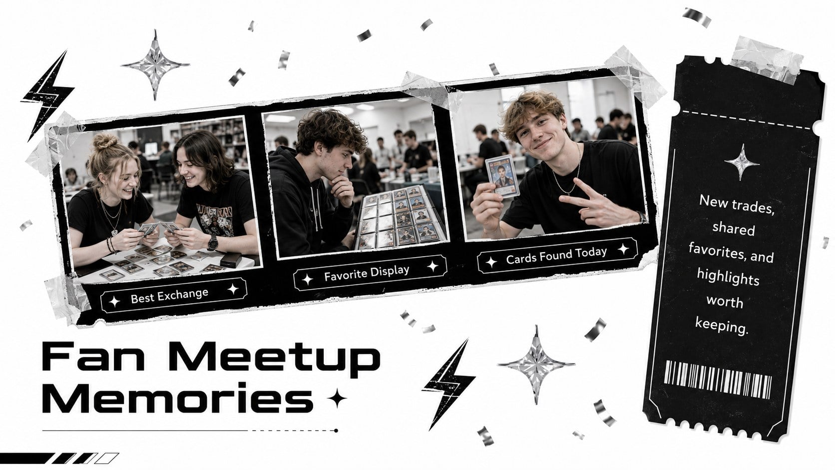 Modelo de apresentação Arquivo de Photocards de Ídolos, slide 12