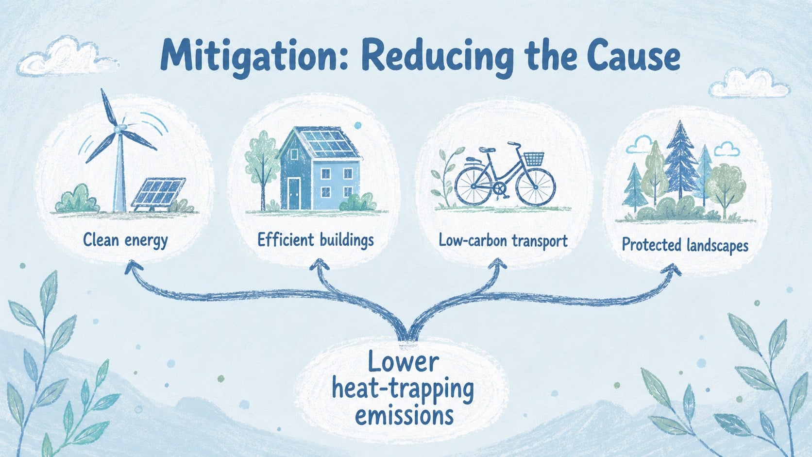 Modelo de apresentação Mudança Climática em Ilustrações, slide 10