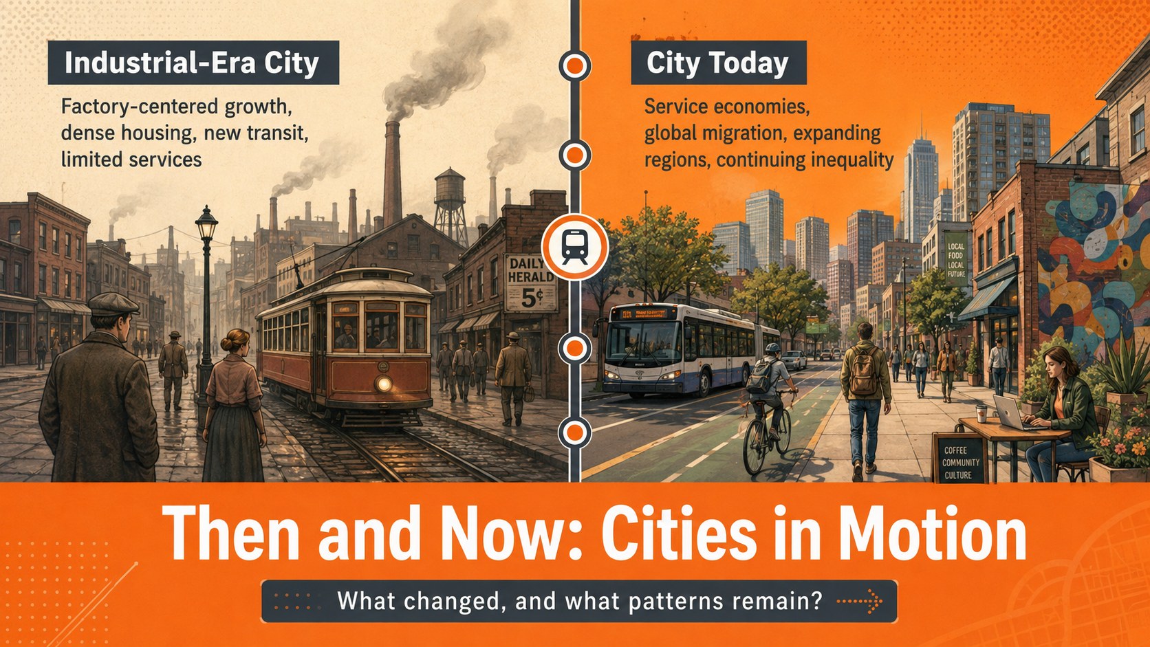 Modelo de apresentação Imigração e Crescimento Urbano, slide 14
