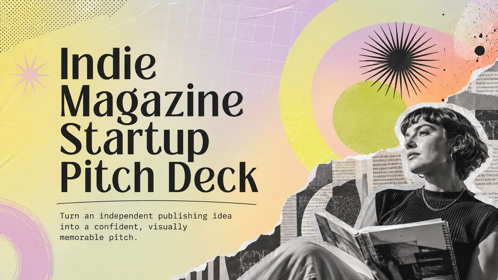 Indie Magazine Startup Pitch Deck
