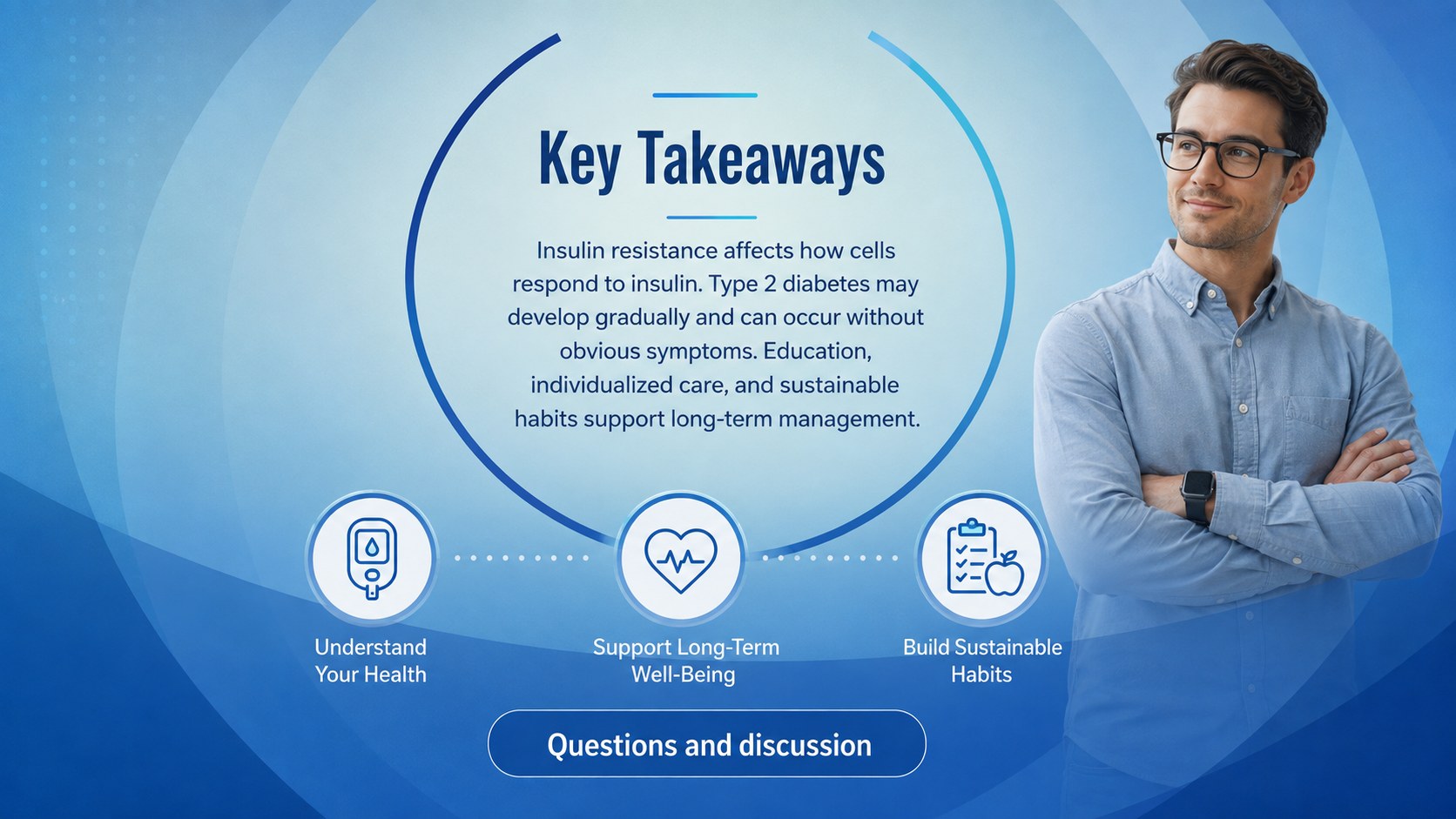 Insulin Resistance Learning Guide presentation template, slide 15
