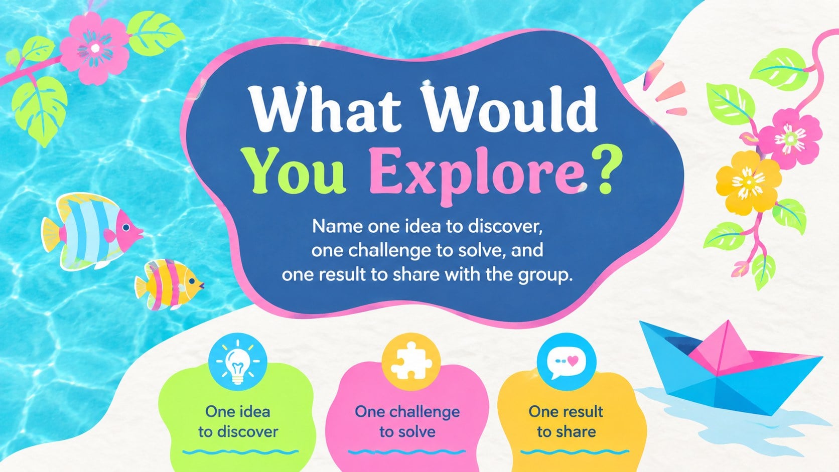 Island Sunshine Tropical Slides Deck presentation template, slide 10