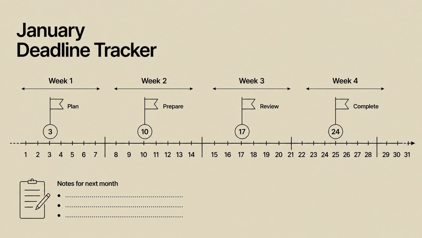 January 2027 Calendar Organizer presentation template, slide 4