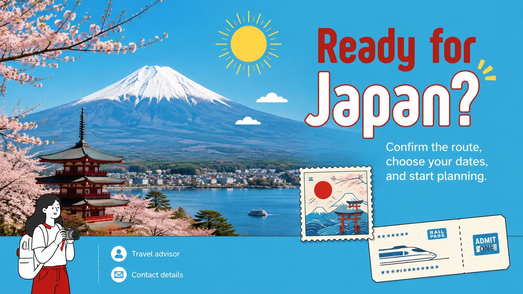 Modelo de apresentação Roteiro de Viagem ao Japão, slide 15