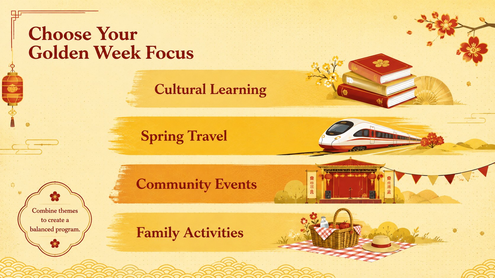 Japanese Golden Week Celebration Slides presentation template, slide 10