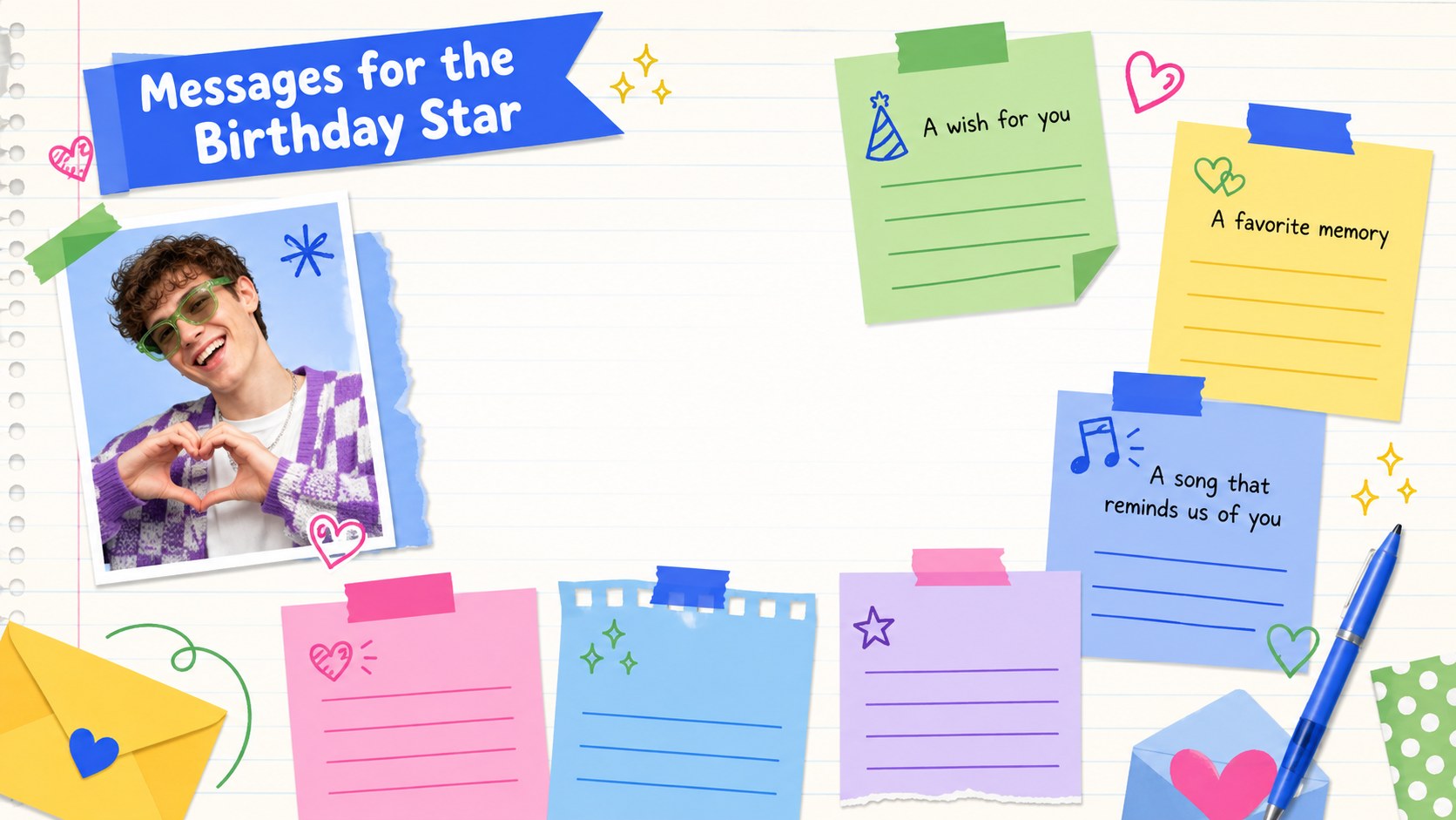 K-Pop Fan Birthday Celebration Deck presentation template, slide 10