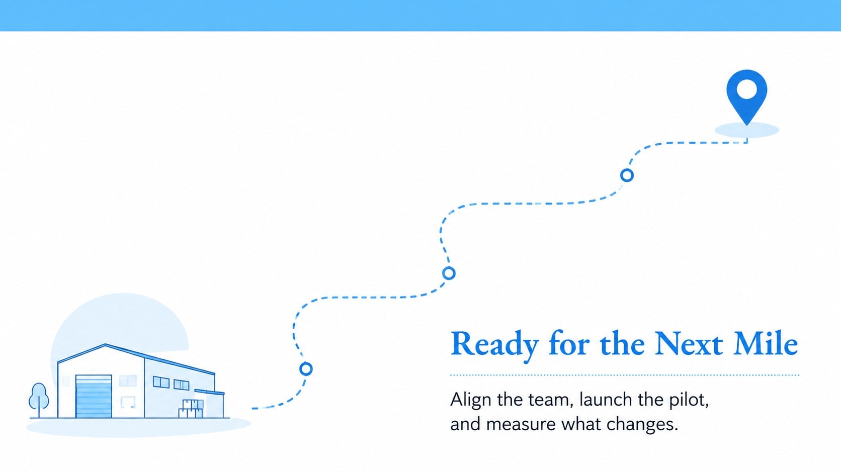 Last-Mile Logistics Strategy Presentation presentation template, slide 15