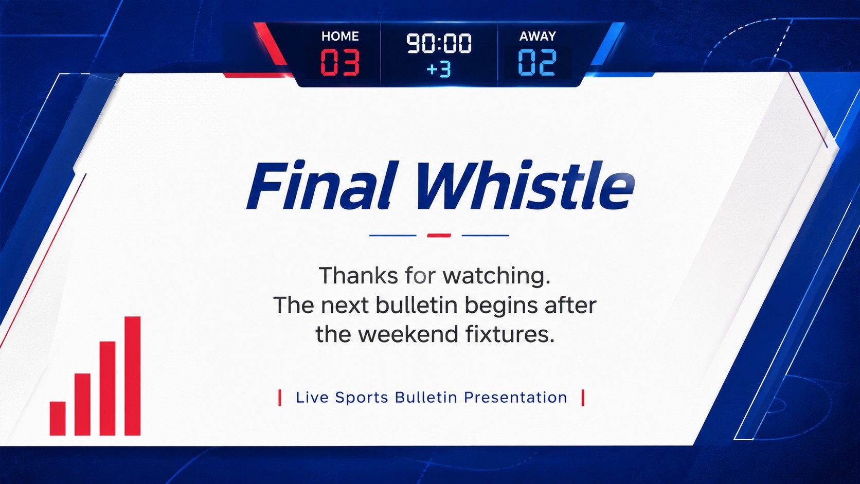 Modelo de apresentação Boletim Esportivo ao Vivo, slide 15