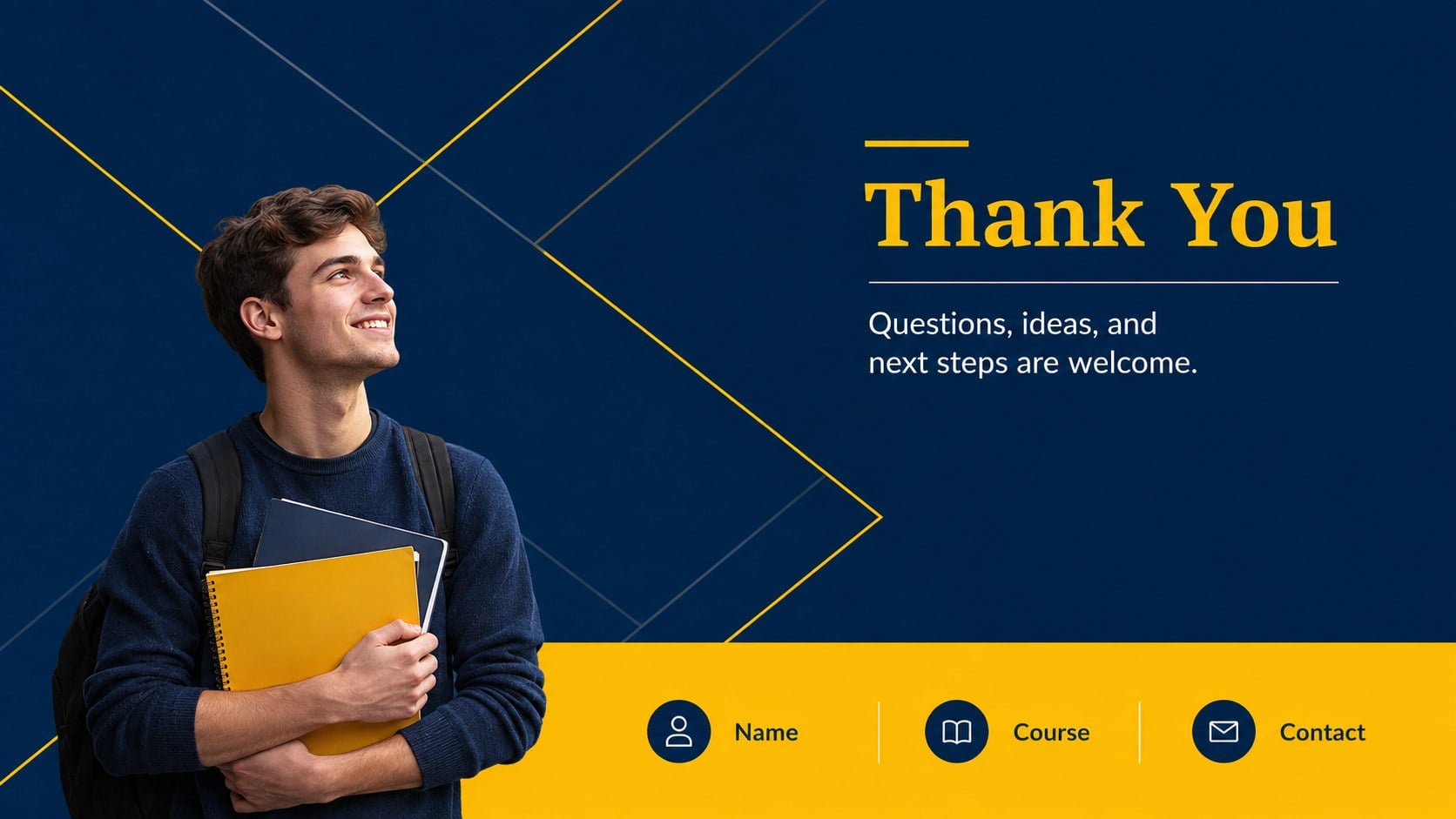 Modelo de apresentação Apresentação Estudantil da Universidade de Michigan, slide 15