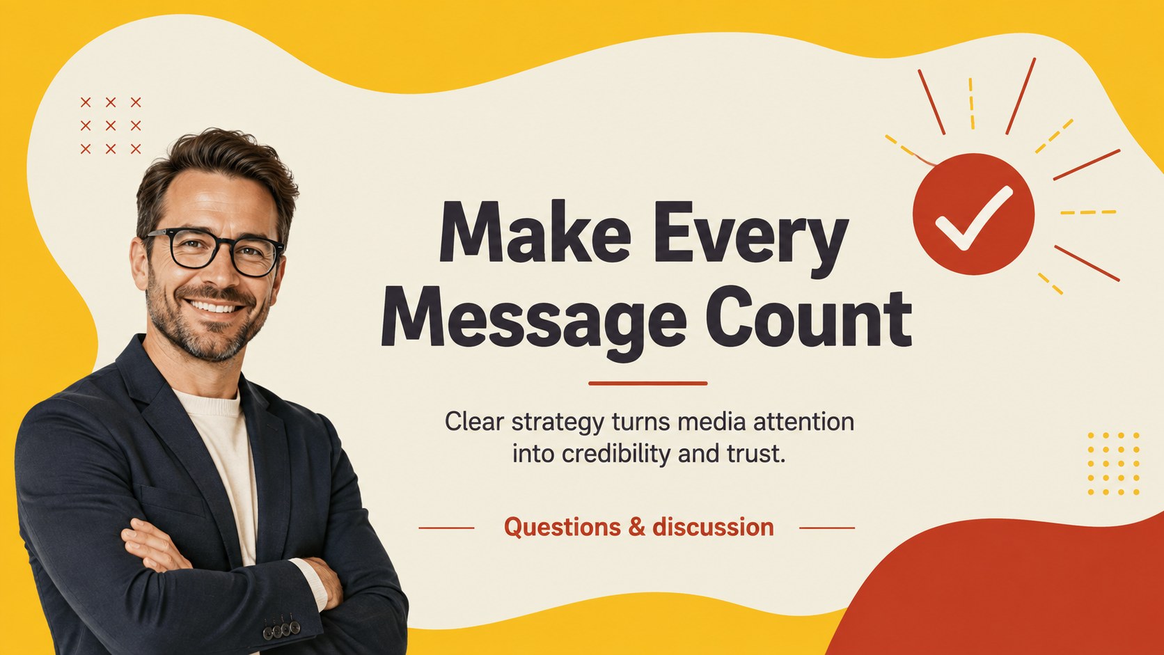 Media Relations Strategy Deck presentation template, slide 15