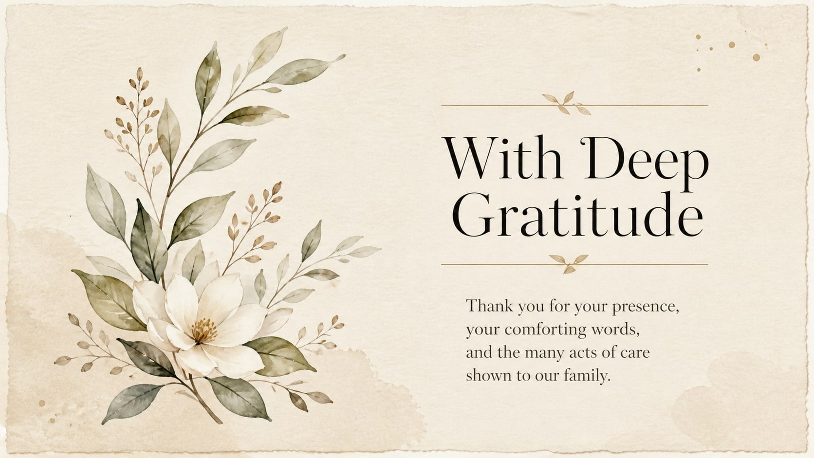 Memorial Service Tribute Slides presentation template, slide 12