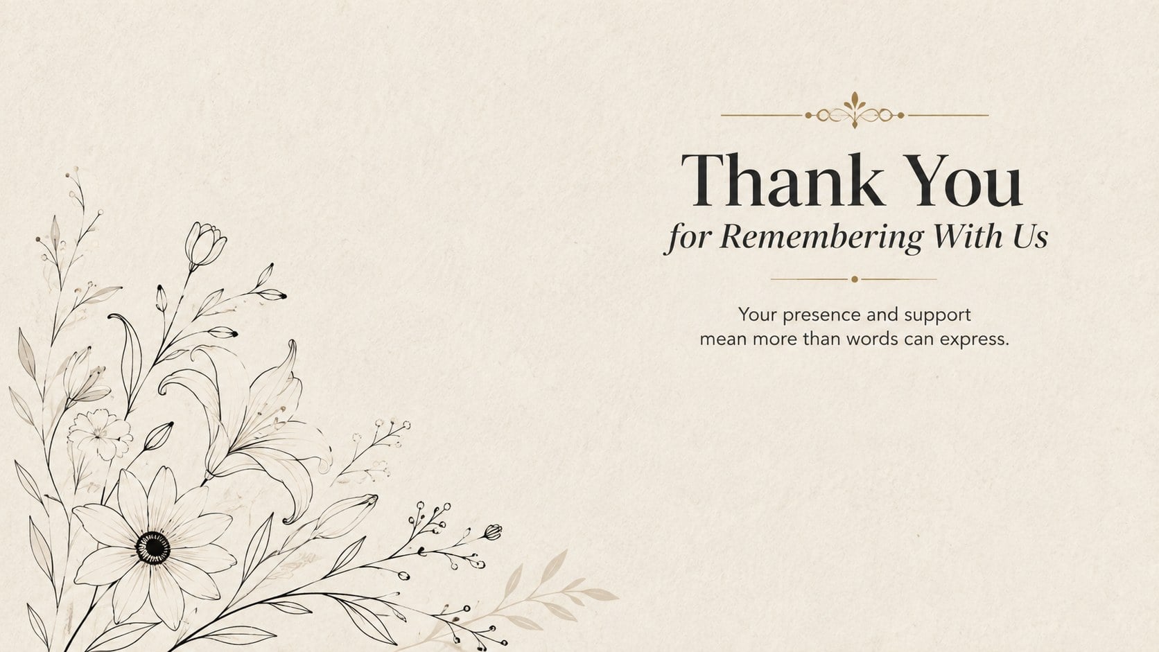 Memorial Service Tribute Slides presentation template, slide 15
