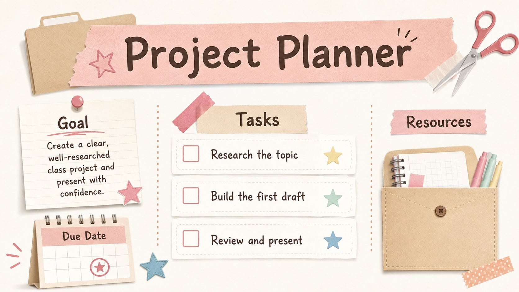 Minimal Study Notes Slide Deck presentation template, slide 12