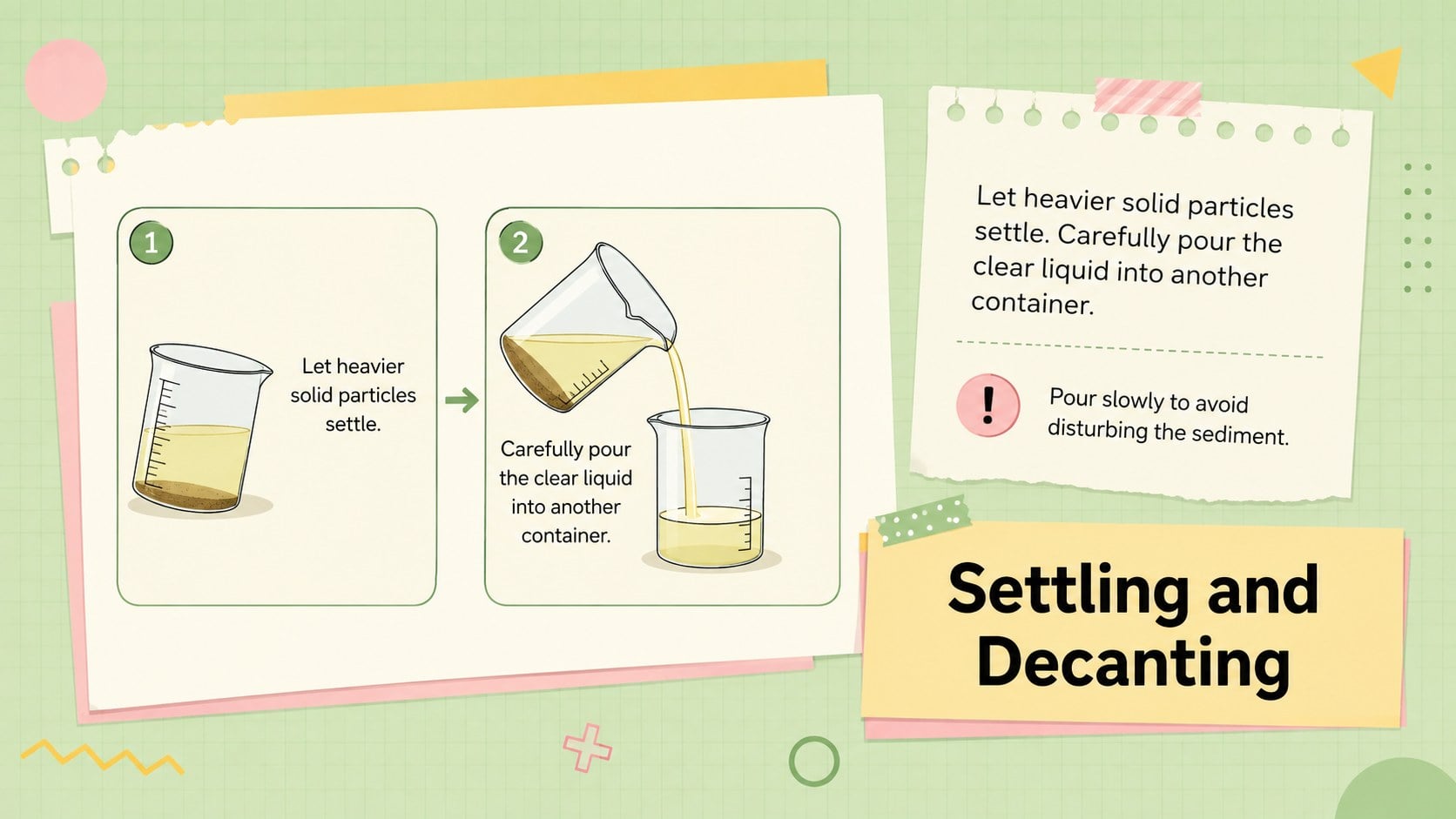 Mixture Separation Methods Classroom Deck presentation template, slide 12