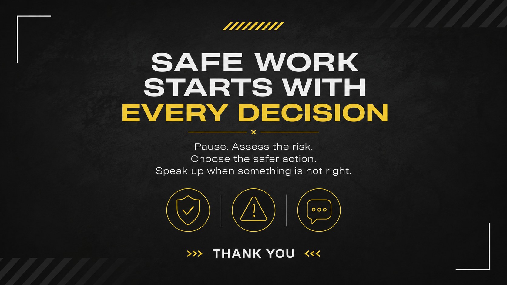 Modern Black Employee Safety Training Presentation presentation template, slide 15