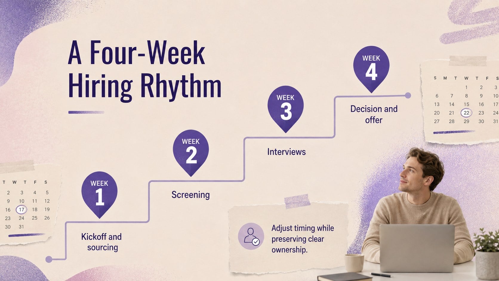 Modern Hiring Webinar Deck presentation template, slide 11