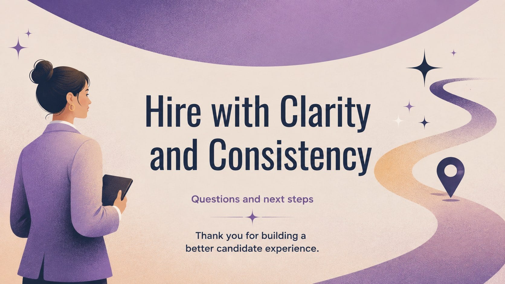 Modern Hiring Webinar Deck presentation template, slide 15