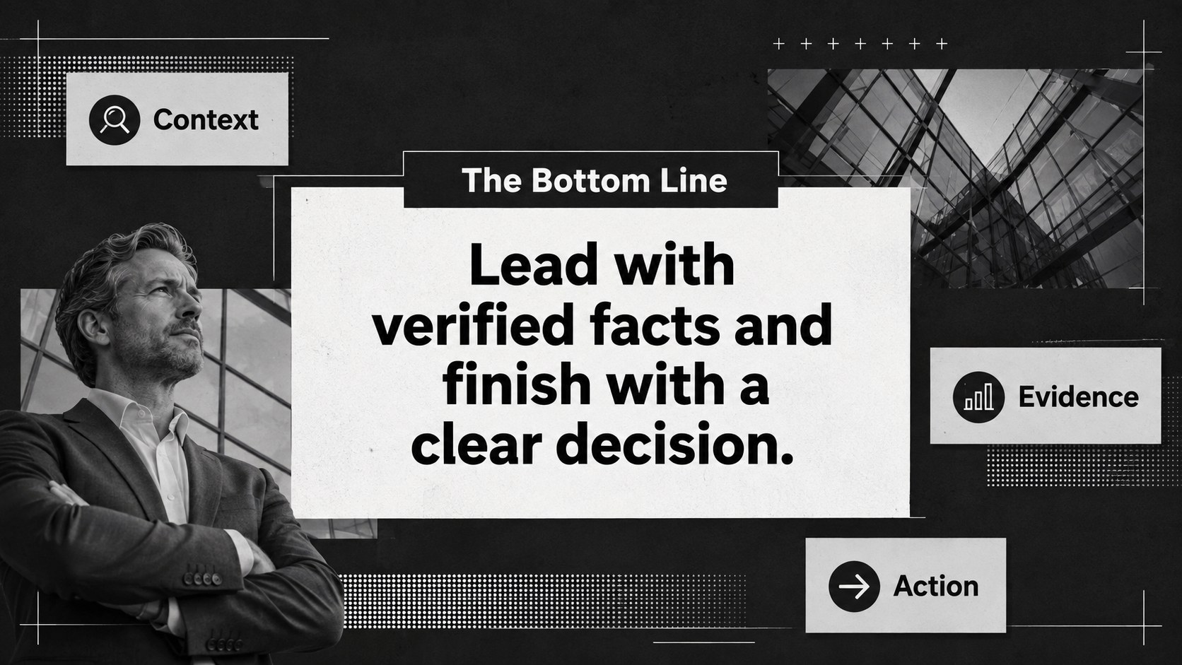 Modelo de apresentação Briefing em Estilo Jornal Moderno, slide 14