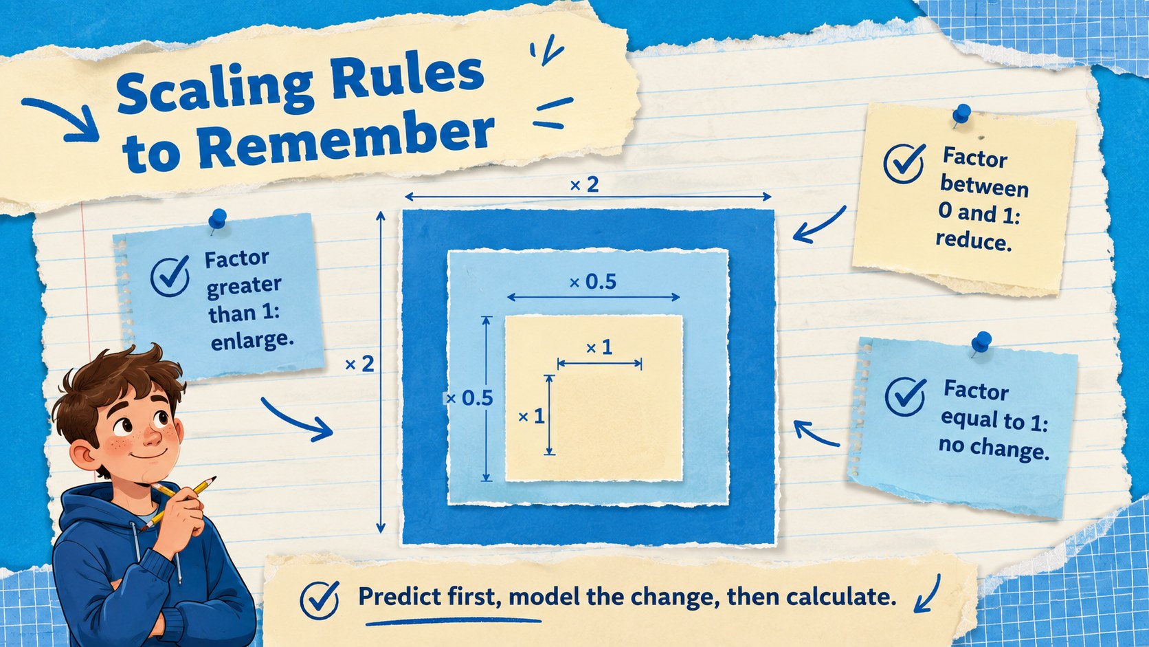 Multiplication Scaling Lesson Slides for Grades 6-8 presentation template, slide 15